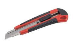 Afbreekmes kunststof metalen geleiding SoftGrip 18mm