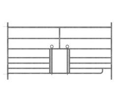 AKO Schapenhek met lammeren doorgang 1.83 m