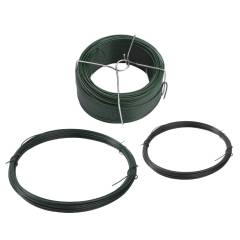 Binddraad Groen geplastificeerd