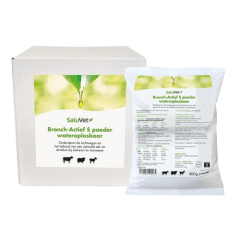 Saluvet Bronch-Actief S poeder wateroplosbaar (GMP + FSA geborgd)