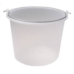 Emmer kunststof Prof transparant