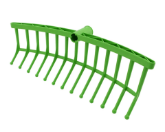 Voerhark kunststof groen