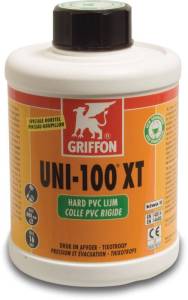 Griffon hard PVC lijm uni 100 500ml