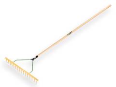 Hooihark recht 16-tands met steel 160 cm