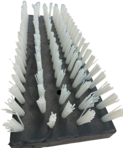 Veeborstel | Kalverborstel nylon WIT 4cm (45x15cm)