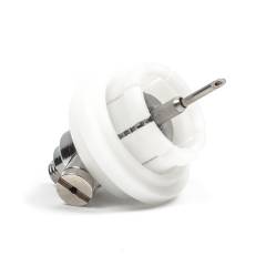 Kaycee achterstuk spuit snelkoppeling met ontluchting