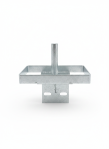 Liksteenhouder vierkant, verzinkt