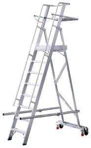 Mobiele magazijntrap Easy (12 treden)