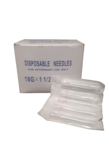 Wegwerpnaald 18G x 1½ (1.2 x 38mm)