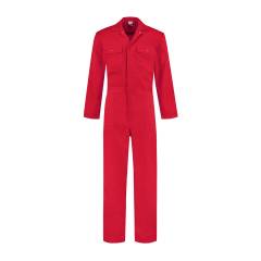 Overall Polyester/ Katoen rood
