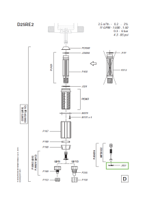 Pakkingring J051 tbv Dosatron D25RE2