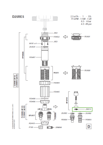 Dosatron Pakkingring JDI013VF