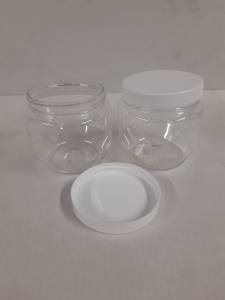 Pet pot 250ml inclusief deksel