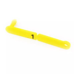 Rototag oormerk geel