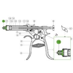 Roux aansluitdeel luer lock 30/50 ml