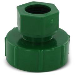 Schroefdop met koppeling tbv kalverfles Gewa