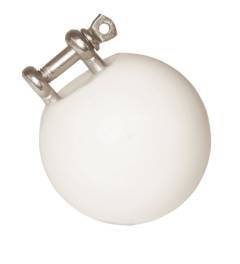 Speelbal wit verzinkt