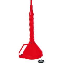 Trechter met flexibele tuit en zeef, 160mm