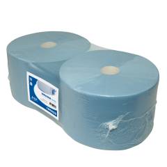 BB uierpapier 3lgs 24cm 2 x 380m blauw 1000 vel