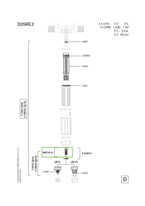 Ventiel MPDI122 tbv Dosatron D25RE2