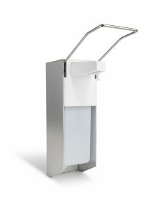 Zeepdispenser met elleboogbediening
