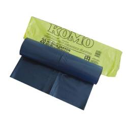 Huisvuilzakken KOMO grijs 20st