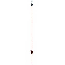 Rantsoenpaal ovaal met metalen krul 107 cm (25 stuks)