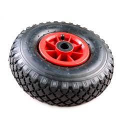 Steekwagenwiel 300-4 import 2Ply velg rood