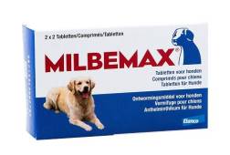 Milbemax hond ( 4 tabletten )