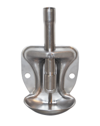 RVS biggendrinkbakje met nippel