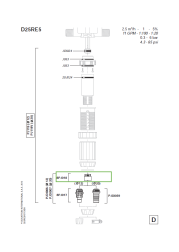 Aanzuigventiel 8PJ018VF tbv Dosatron D25RE5