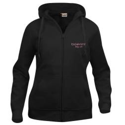 Hoodie Boerin! Mijn vak met capuchon en rits