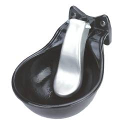 Drinkbak metaal ½", RVS tong