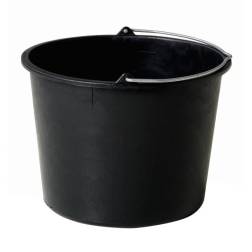 Emmer 20 liter zwart