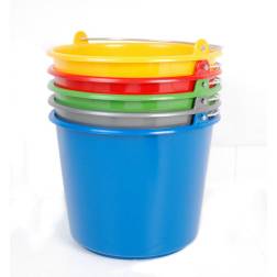 Gekleurde emmer 12L