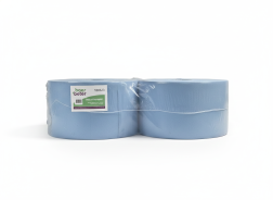 BB uierpapier 3lgs 24cm 2 x 380m blauw 1000 vel