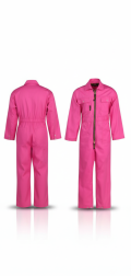 Kinderrallyoverall Roze