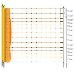 SR Wolven & Wild net oranje 165 cm, 50mtr
