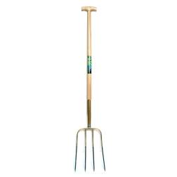 Mestvork 4-tands stift, steel 100 cm