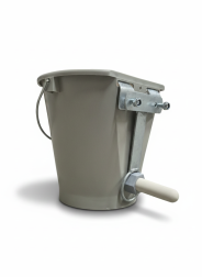 Speenemmer ophangbeugel voor hekwerk kalverbox