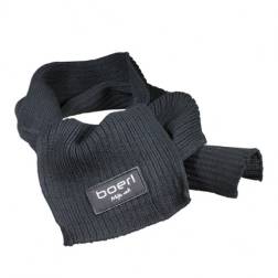 Sjaal zwart 20 x 140cm Boer! mijn vak