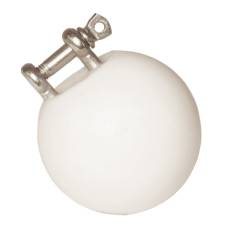 Speelbal wit verzinkt