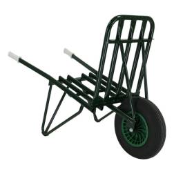 Steenkruiwagen gelakt