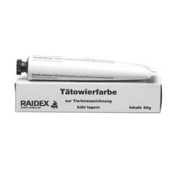 Tatoeëerpasta Raidex zwart 60 gr