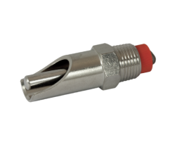 Varkensbijtnippel 1/2" RVS lengte 65mm verstelbare doorlaat