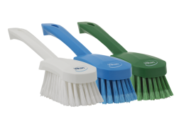 Afwasborstel Vikan korte steel zacht