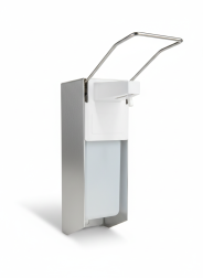 Zeepdispenser met elleboogbediening