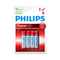 Philips Powerlife LR03 batterij (AAA) 1.5V 4st
