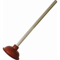 Gootsteenontstopper ø14cm steel 42 cm