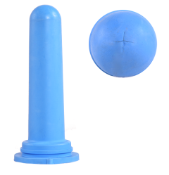 Kalverspeen Hiko 100mm, 1-click anti-bacterieel met kruissnede